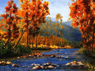 Autumn Road Through the Forest, 2015