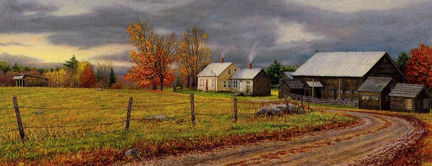 Autumn Road Through the Forest, 2015