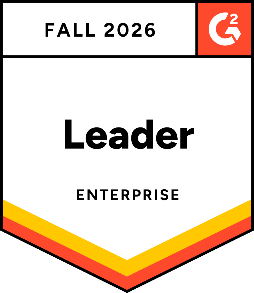 G2 Fall 2026 Leader Enterprise badge