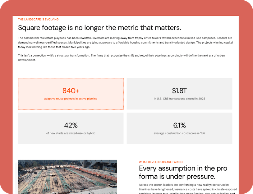 Interactive report: Vertical Development Group report