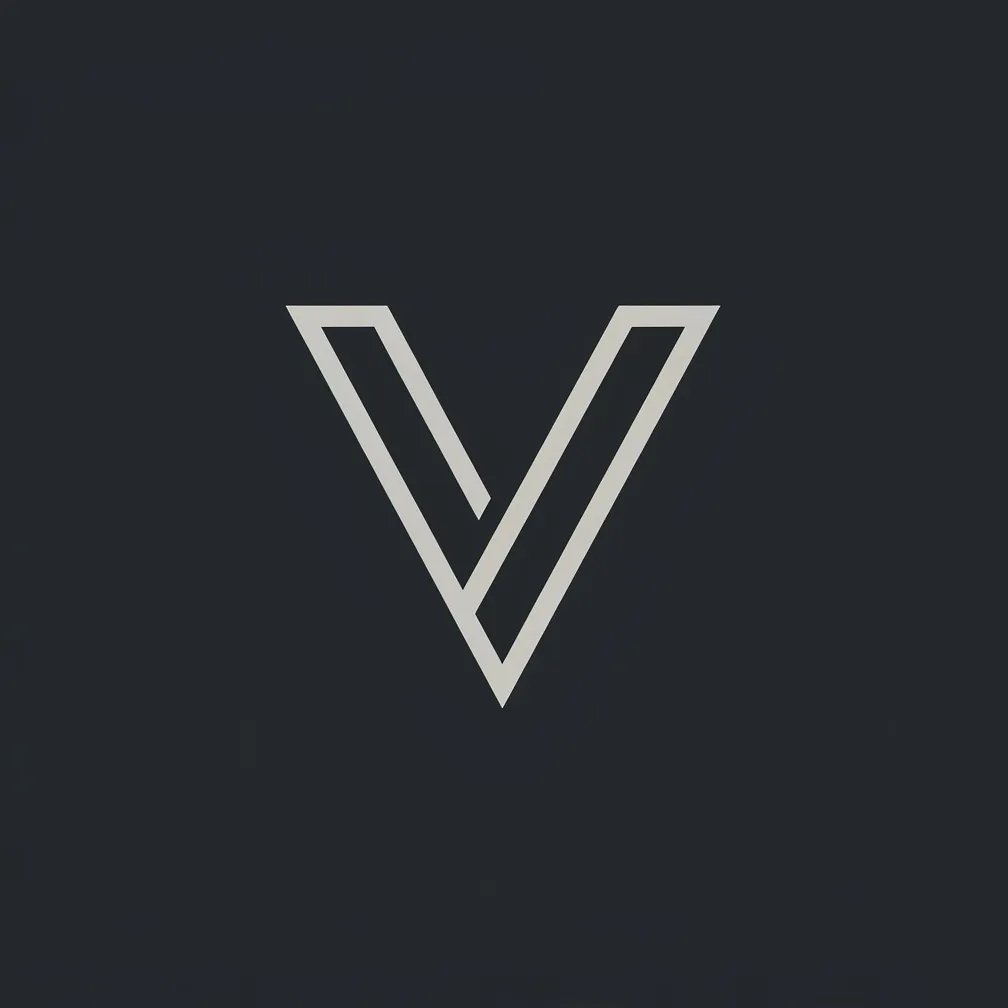 VERTEX finance company V monogram logo
