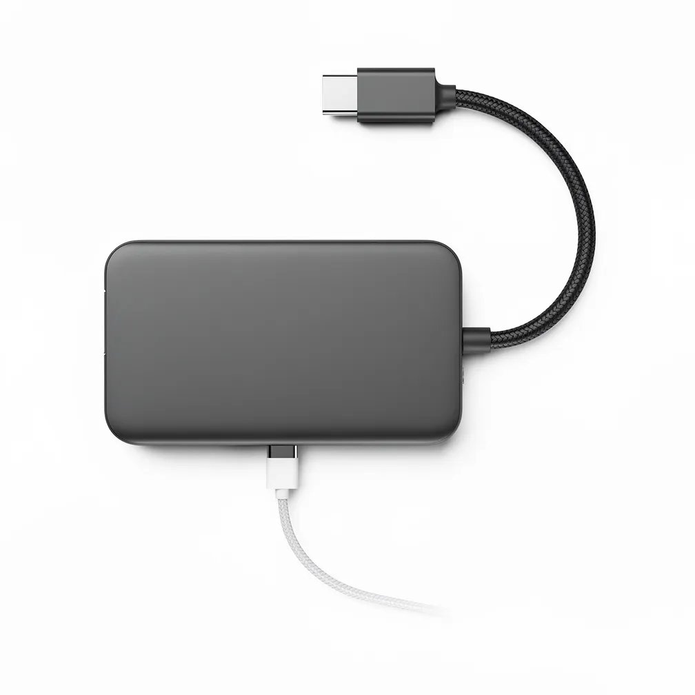 Small SSD with cable cutout