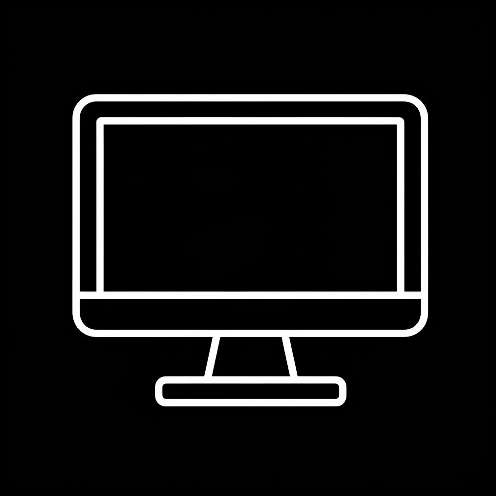 Computer vector icon
