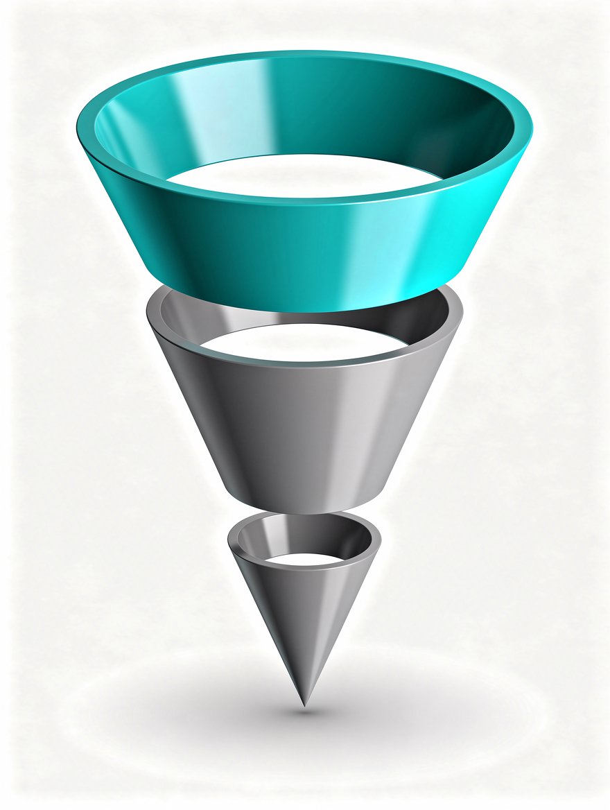 Marketing funnel visualization