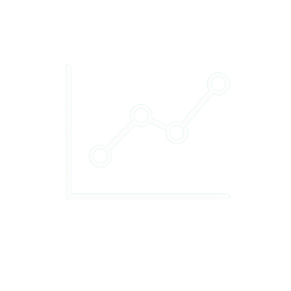 Line chart icon