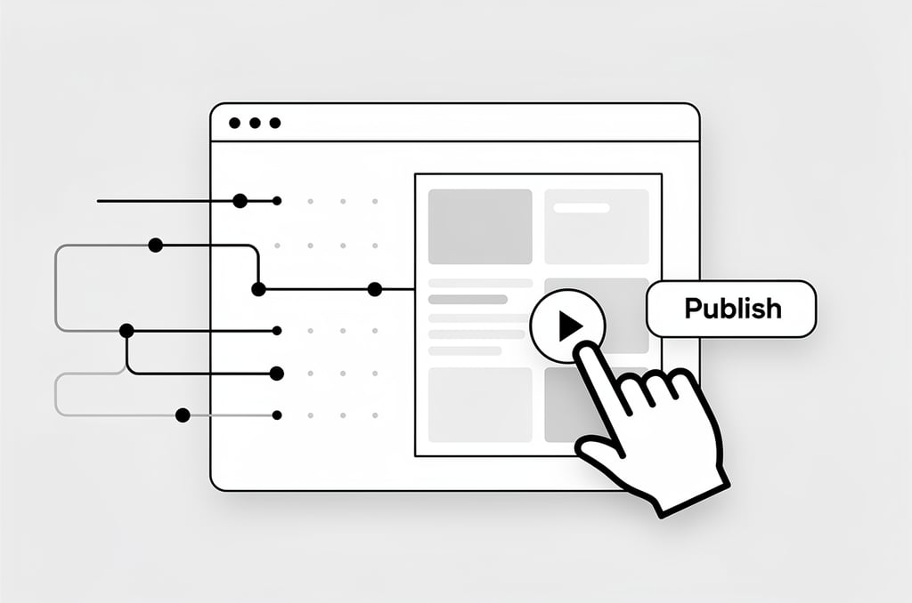 Motion and publish illustration