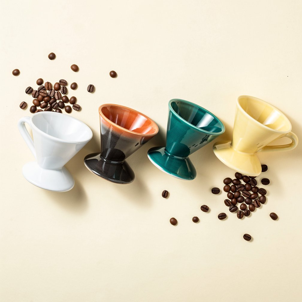 Dripper color range group shot