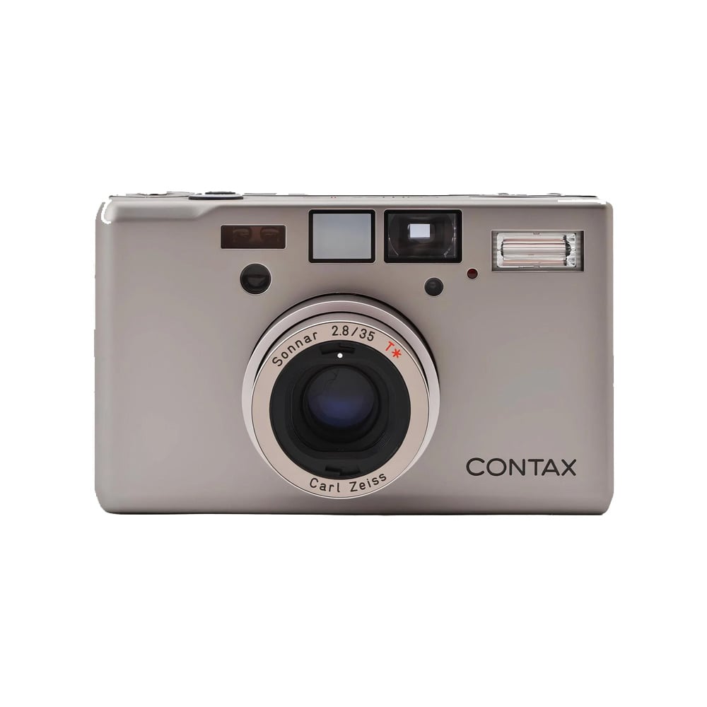 Contax T3 compact camera with Carl Zeiss Sonnar 35mm F2.8 lens