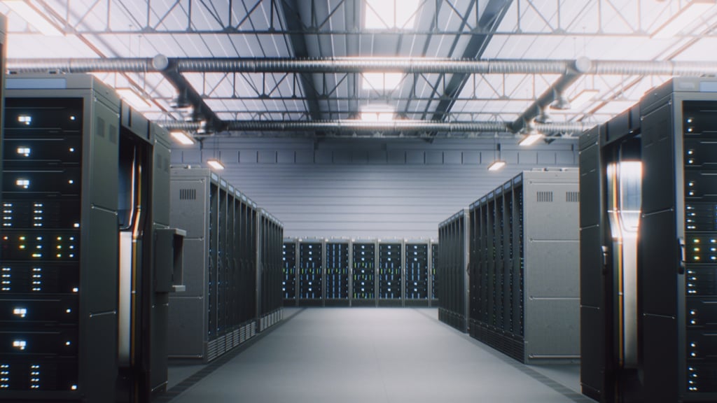 Data center hall
