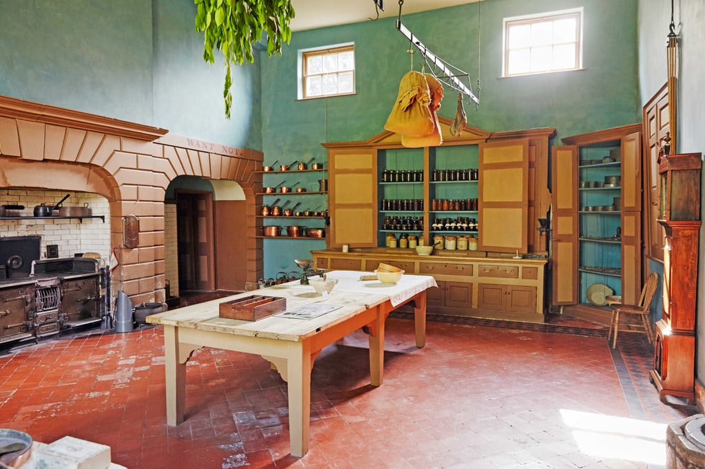 View of servant’s quarters